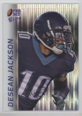 2024 Leaf Pro Set Metal Retro Silver Pulsar 4/6 DeSean Jackson #RB-31 9cf
