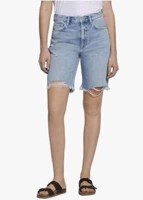 Current/Elliott Womens The Phoenix Republic in Short, Washed Blue, 30 MSRP $168