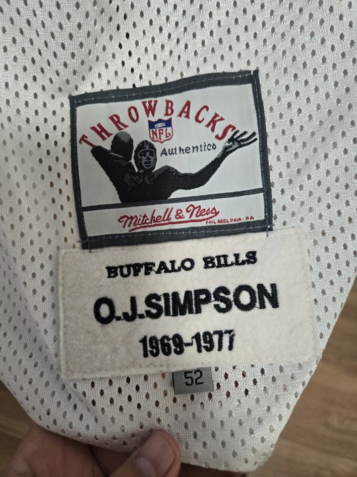  BILLETES DE BÚFALO PERSONALIZADOS VINTAGE OJ SIMPSON CON CAMISETA Foto 4 de 4