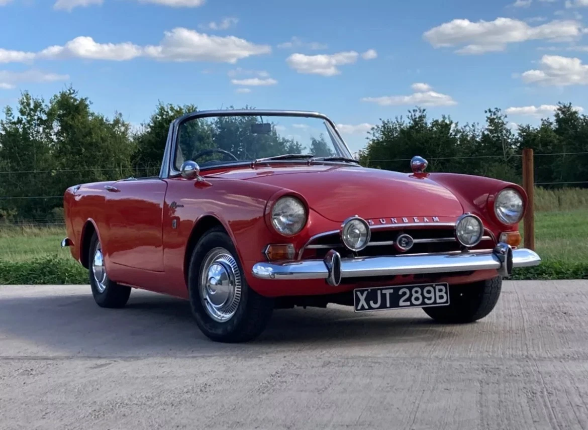 1964 Alpine Sunbeam Gt In Ferrari Red 81k Miles