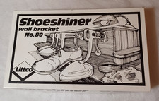 Vintage Littco Shoeshiner Wall Bracket No. 80  Looks Unused  Made In USA