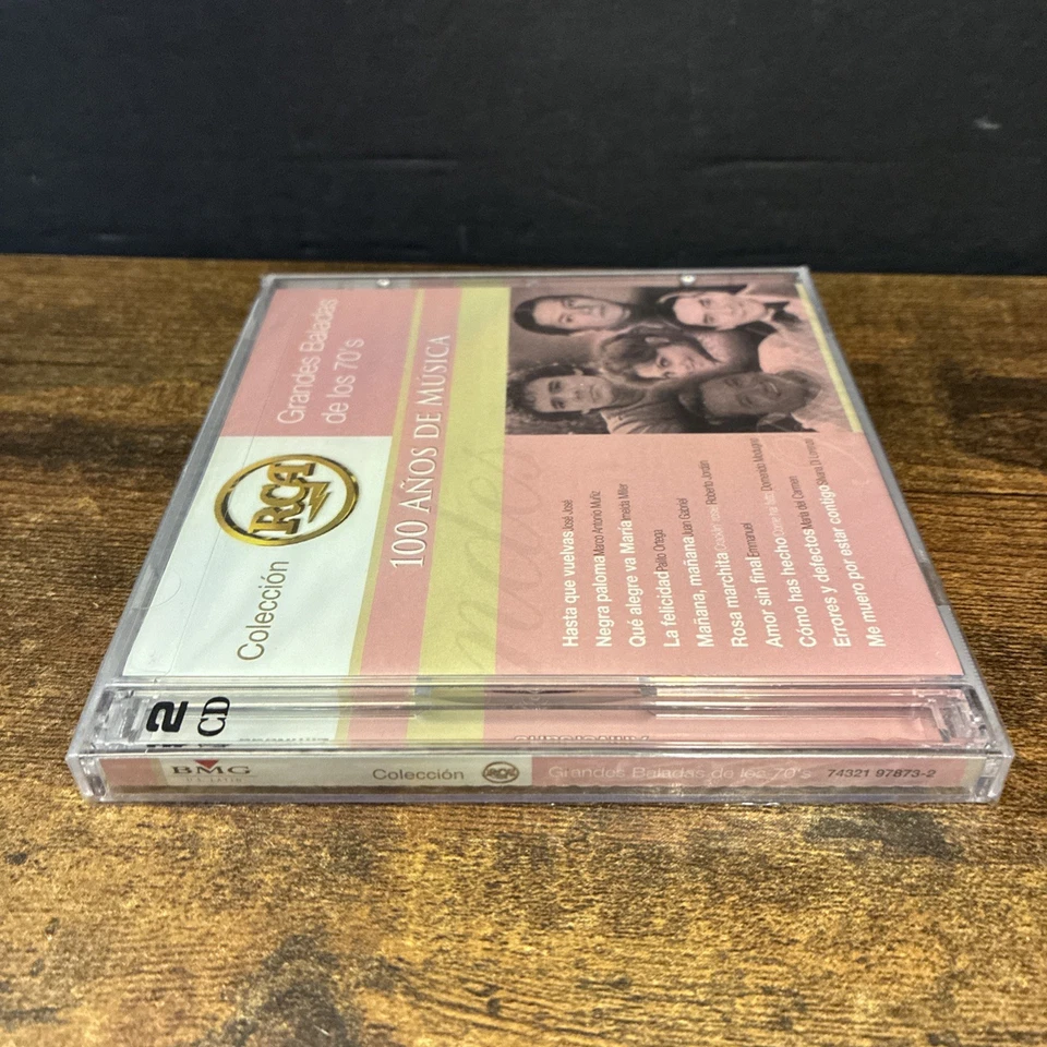 Colección RCA: Grandes Baladas De Los 70's (2 CD Set, 2003) BMG Latin New Sealed - Image 2 of 4