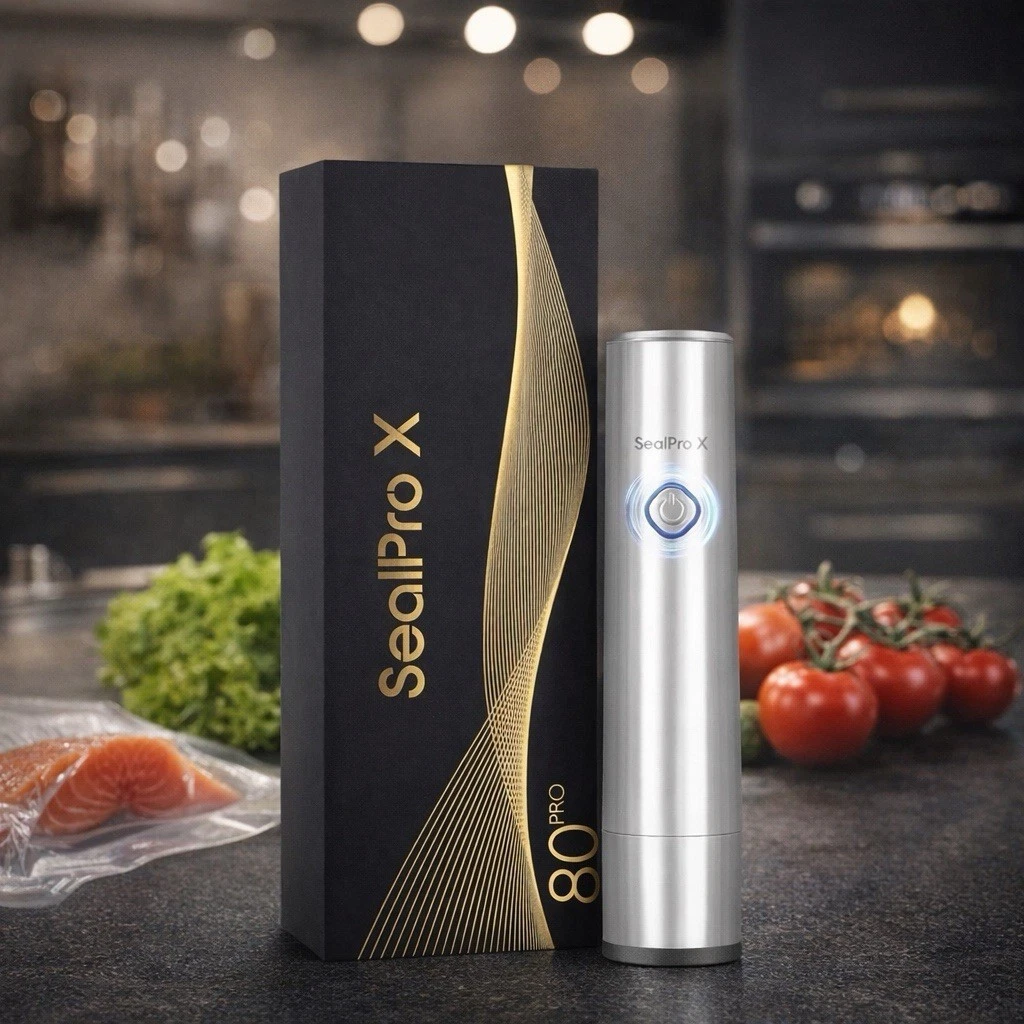 Portable Handheld Vacuum Sealer for Food Preservation Cordless Vacuum Sealer
