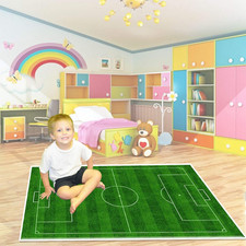 Tappeto bambini calcio - lavabile, antiscivolo e sicuro