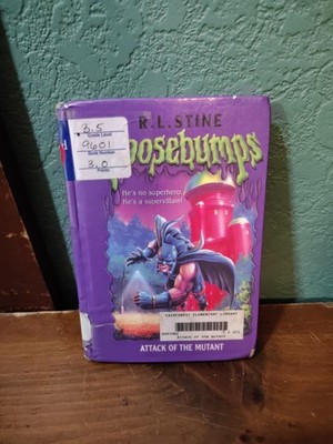 RARE HARDCOVER Goosebumps Attack Of The Mutant R.L. Stine 1994 Never Before Sold
