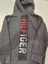 Tommy Hilfiger Boys Hooded Sweat Jacket Size 3T Gray