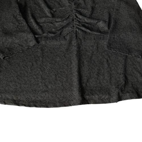 Lane Bryant Blouse Womens Size 20 Black Lace Evening Quiet Luxury Vamp NWT - Picture 3 of 6