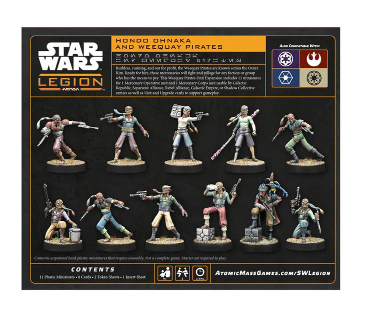 Star Wars Legion: Hondo Ohnaka & Weequay Pirates | eBay