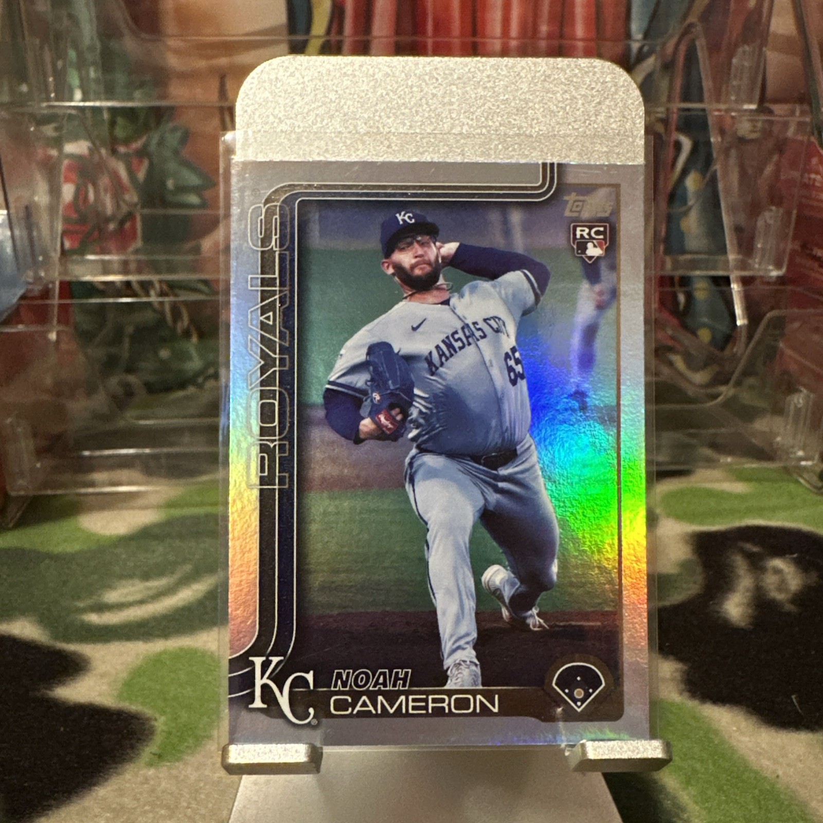 2025 Topps Update Rainbow Foil Noah Cameron (US65) Royals RC