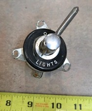 Oem 1967 Jaguar 420 Headlight Switch 54332278 With Knob Handle 3 Position