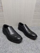 Goodfellow Co Men Dress Shoes 7 Black PU Leather Slip On Formal Office Loafers
