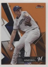 2018 Topps Finest Orange Refractor 7/25 Corey Knebel #78 s3g