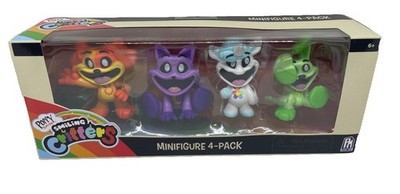 Poppy Playtime Smiling Critters Minifigure 4-Pack Dogday Catnip