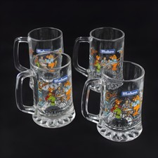 MAHOU Bier 4 Glaskrüge Kollektion Belle Epoque 250ml