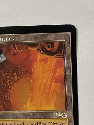 City of Traitors Exodus MTG Magic the Gathering Light Play - Picture 2 of 5