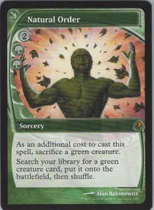 Natural Order (Future Sight) #210 Mystery Booster 2 MTG