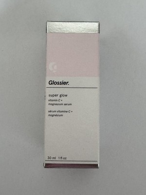 Glossier Super Glow Vitamin C + Magnesium Brightening Face Serum 1oz/30ml BNIB