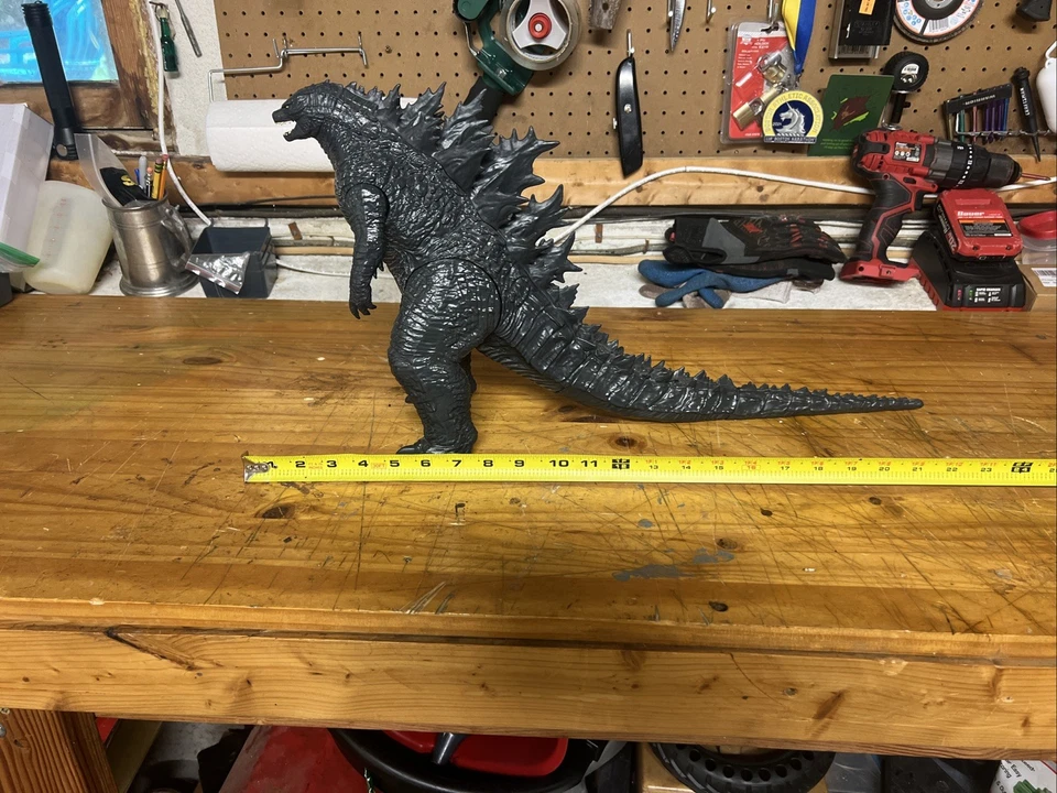 Bonita figura de acción legendaria Godzilla Jakks Pacific 2019 12 x 24"" TOHO Foto 2 de 2