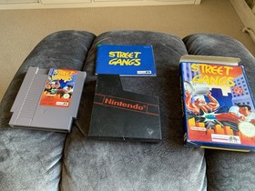 Nintendo NES PAL UK Street Gangs Boxed  Complete With Manual