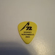 Metallica Official M72 Sydney Nov 15th show guitar pick