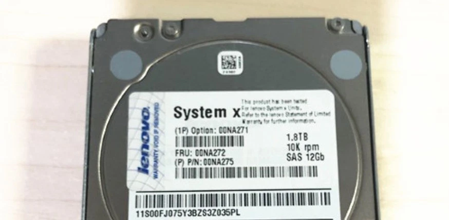 00NA271 Lenovo 1.8TB 10K 12GBps SAS 2.5" G3HS 512e HDD - Image 3 of 3