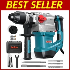 SDS-Plus 13A Rotary Hammer Drill Kit with Vibration Control
