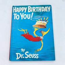 Vintage 1959 "Happy Birthday to You" by Dr. Seuss Random House Book Children’s