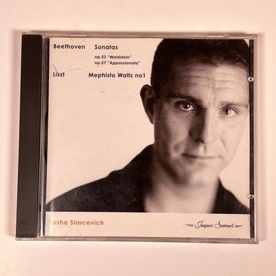 Sasha Starcevich   Beethoven Liszt Sonatas Mephisto Waltz CD 2002 Classical