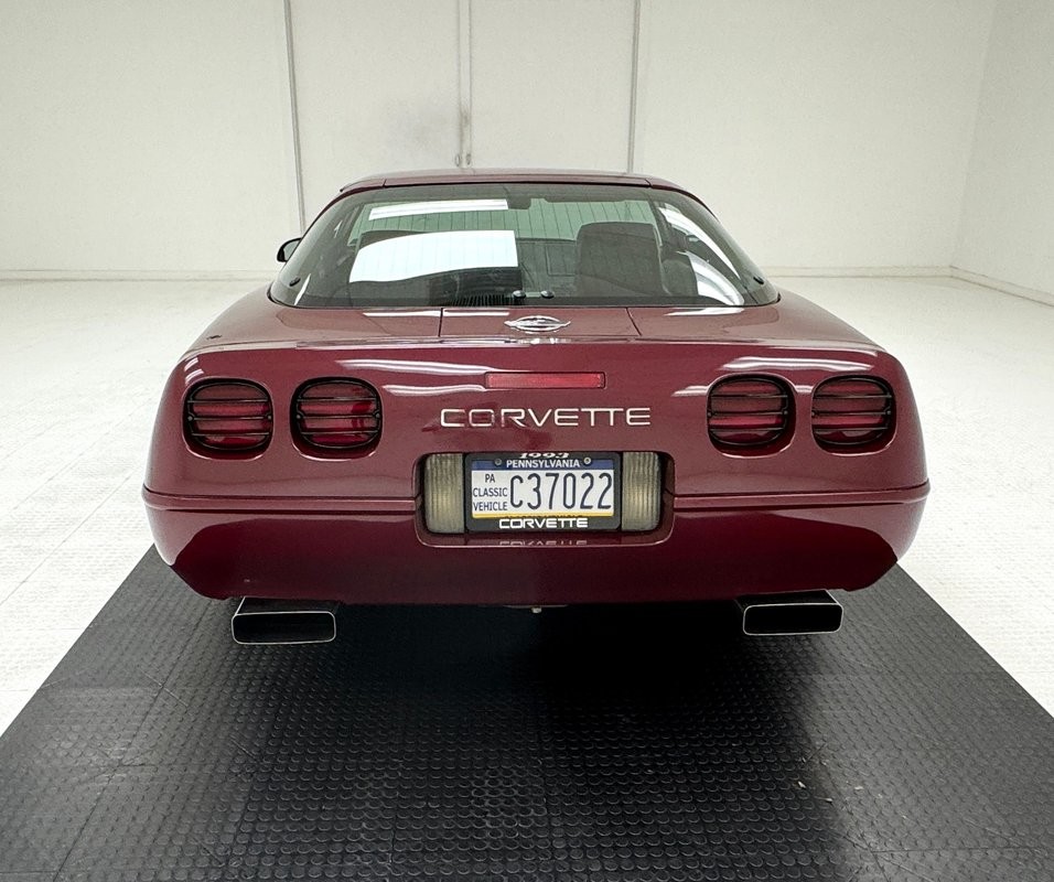 1993 Dark Ruby Metallic Chevrolet Corvette   | C4 Corvette Photo 7