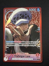 Trafalgar Law - OP14-001 (Alternate Art) OP14-001 The Azure Sea's Seven Foil