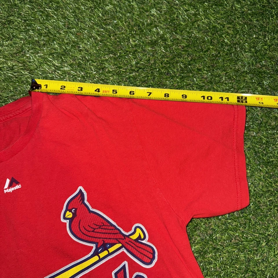 Camisa de manga corta Majestic MLB St. Louis Cardinals Matt Holliday #7 talla pequeña Foto 4 de 4