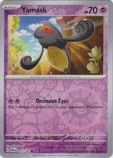 💥Pokemon - Yamask - Reverse Holo - 075/182 - Paradox Rift - (NM)💥