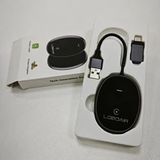 Wireless CarPlay Adapter PL9 -Plug & Play for iPhone, Keep Original Car Controls