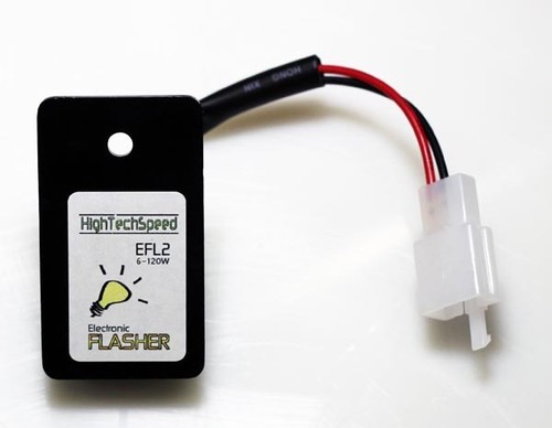 Motorcycle electronic LED Flasher Relay fast blink fix Plug & play OEM connector