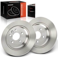 2x Solid Brake Discs 302mm Rear for Volvo S60 II S80 II V60 I V70 XC70 30769059