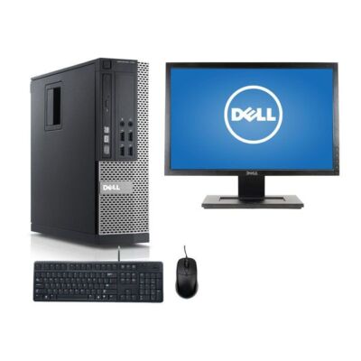 DELL / HP Core i3 i5 Desktop 8GB RAM 1TB HDD SSD TFT LCD PC SET Windows10 WiFi
