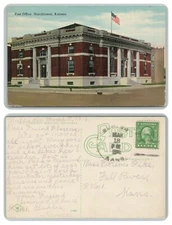 Buhler, Kansas, Reno County (1888-Date) 1916 4-Bar cancel