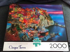 NEW Buffalo Games The Perfect Snap 2000 pc Jigsaw Puzzle “Cinque Terre~Italy”