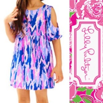 lilly pulitzer cold shoulder dress