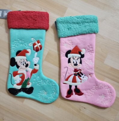 Disney Mickey And Minnie 2023 Christmas Stockings
