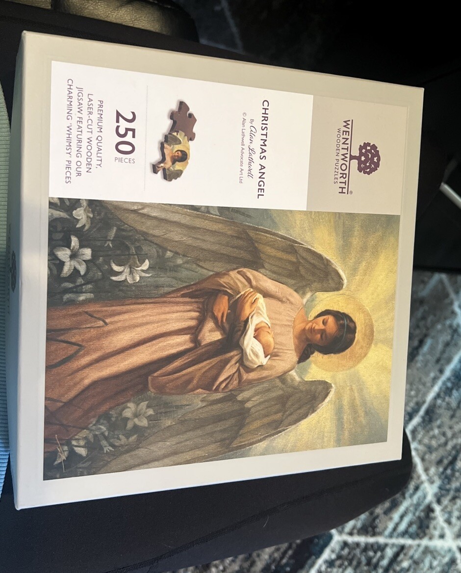 wentworth wooden jigsaw puzzles 250 Christmas Angel eBay
