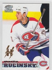 1998-99 PACIFIC PARAMOUNT MARTIN RUCINSKY HOLO ELECTRIC /99 Para #117 Canadiens