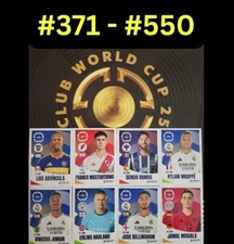 *YOU PICK 2025 Panini FIFA Club World Cup Stickers #371 - #550 COMPLETE YOUR SET