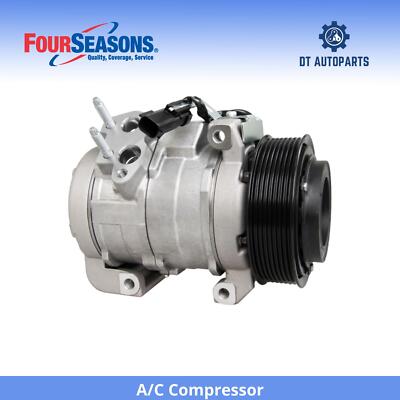 For 2011-2022 Ram 3500 6.7L L6 A/C Compressor 4 Seasons 2012 2013 2014 2015 2016