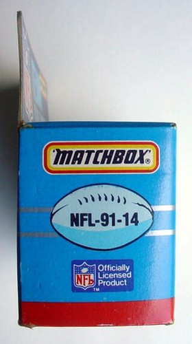 NIB 1991 Matchbox Washington Redskins Diecast Delivery Truck NFL Football Team - Picture 4 of 7
