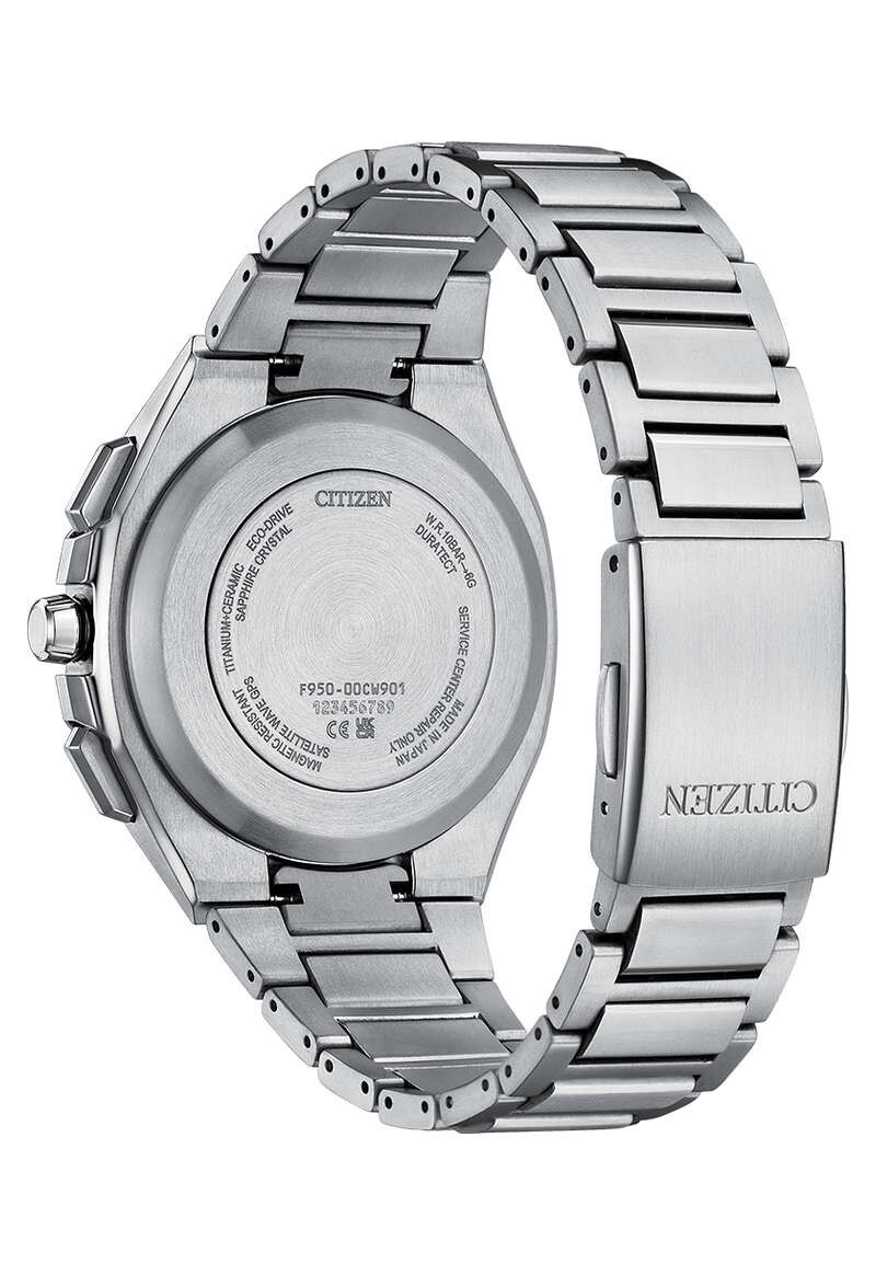 Citizen ATTESA DLC Eco-Drive Satellite Wave GPS Titanium Men's