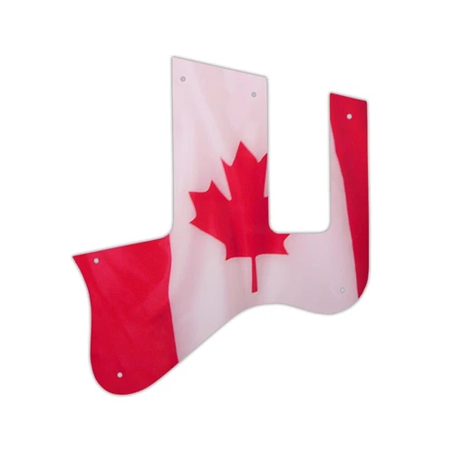 Pickguard For Gibson Les Paul Special Double Cutaway VOS canadian flag
