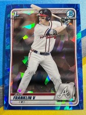 2020 Bowman Draft Sapphire JESSE FRANKLIN V Atlanta Braves BD-17