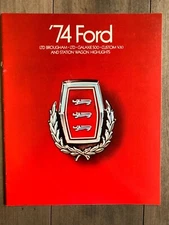 1974 Ford Motor Company Full Size Sales Brochure
