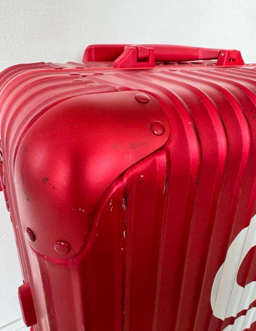 Supreme RIMOWA Topas Multiwheel aluminum 45L Suitacase | eBay